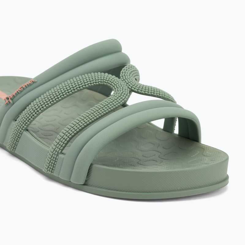 Women's Ipanema Walk Slide flip-flops green/green/pink 7