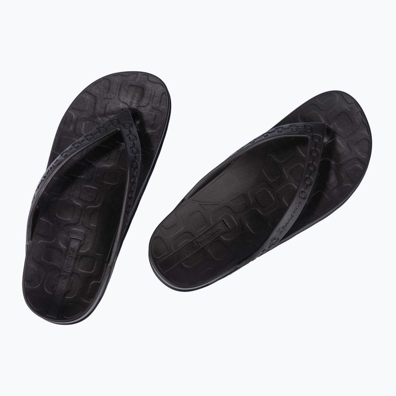 Ipanema Duo Sunset black women's flip flops 10