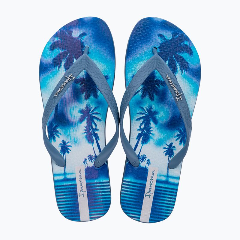 Men's flip-flops Ipanema Tropical III blue/blue 2
