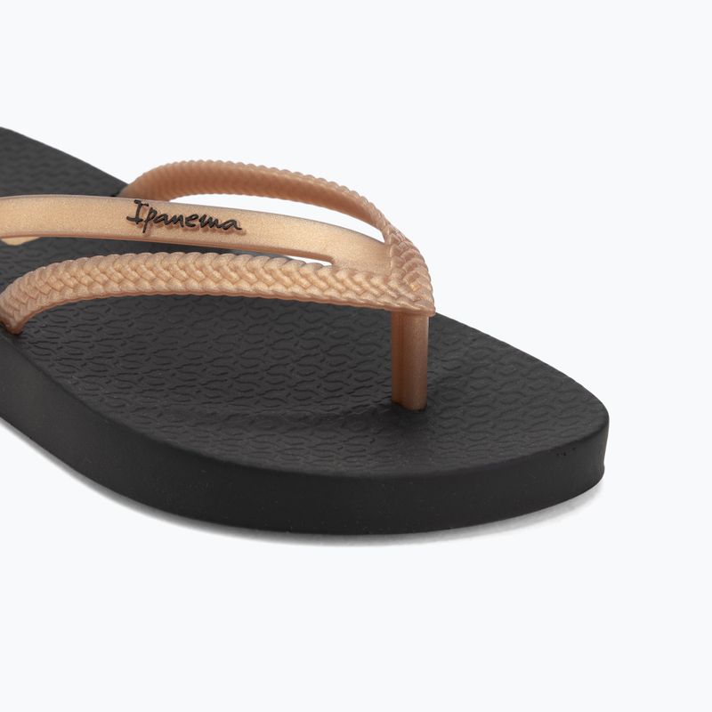 Women's flip-flops Ipanema Bossa Soft V black/gold 7