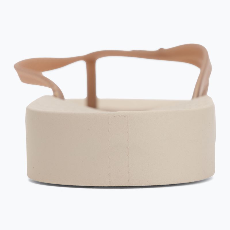 Women's flip-flops Ipanema Bossa Soft V beige/gold 6