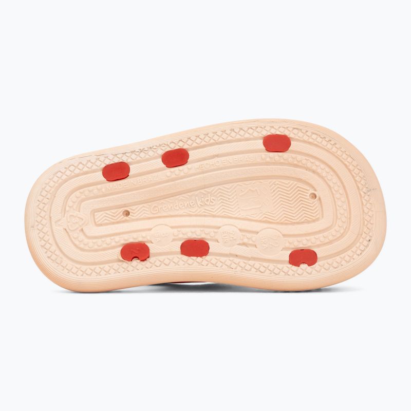 Children's sandals Ipanema Precious beige/red 4