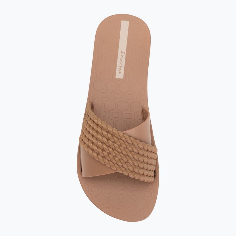 Women's slides Ipanema Street II brown/brown/beige 5