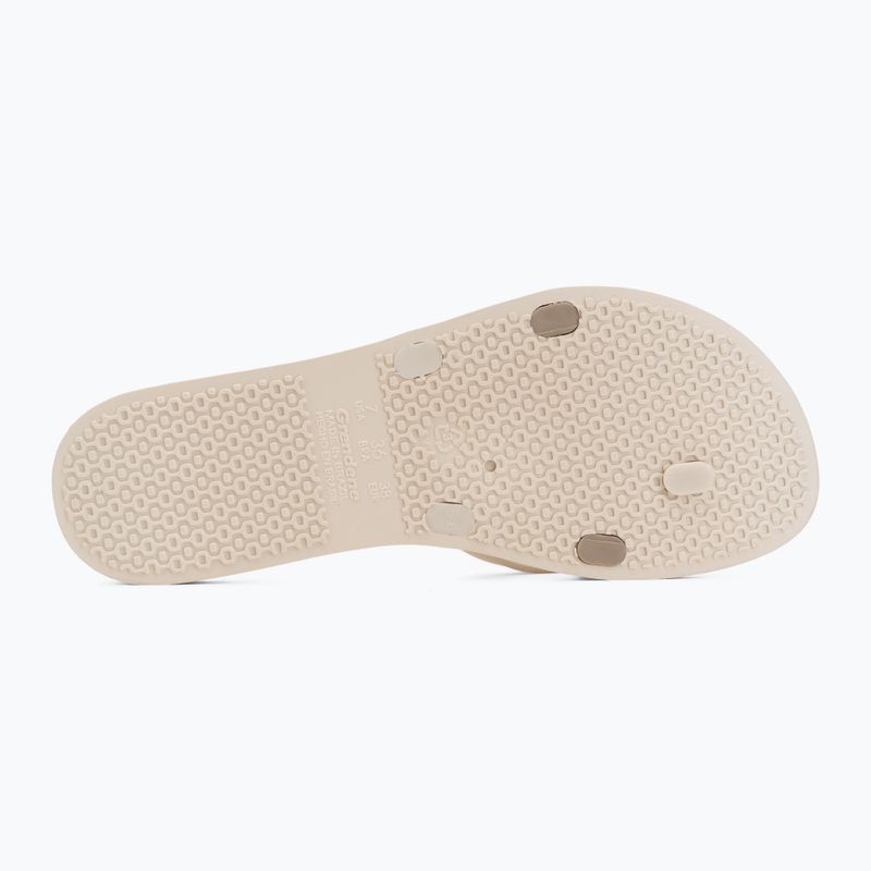 Women's flip-flops Ipanema Kirei Chic light beige/beige 4