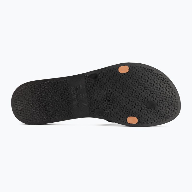 Women's flip-flops Ipanema Kirei Chic black/beige 4