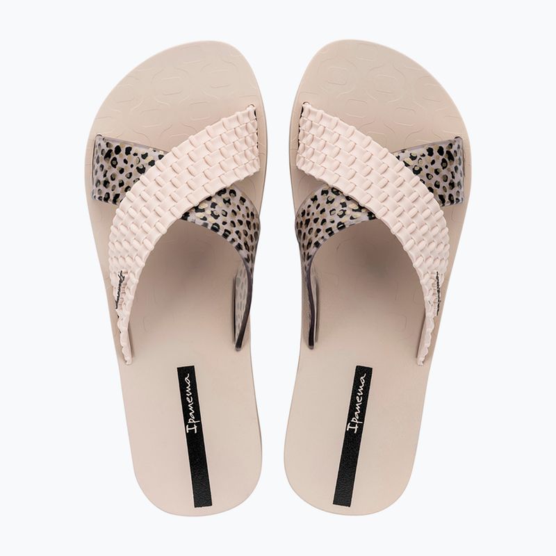 Women's slides Ipanema Sense Slide beige/beige/black 3