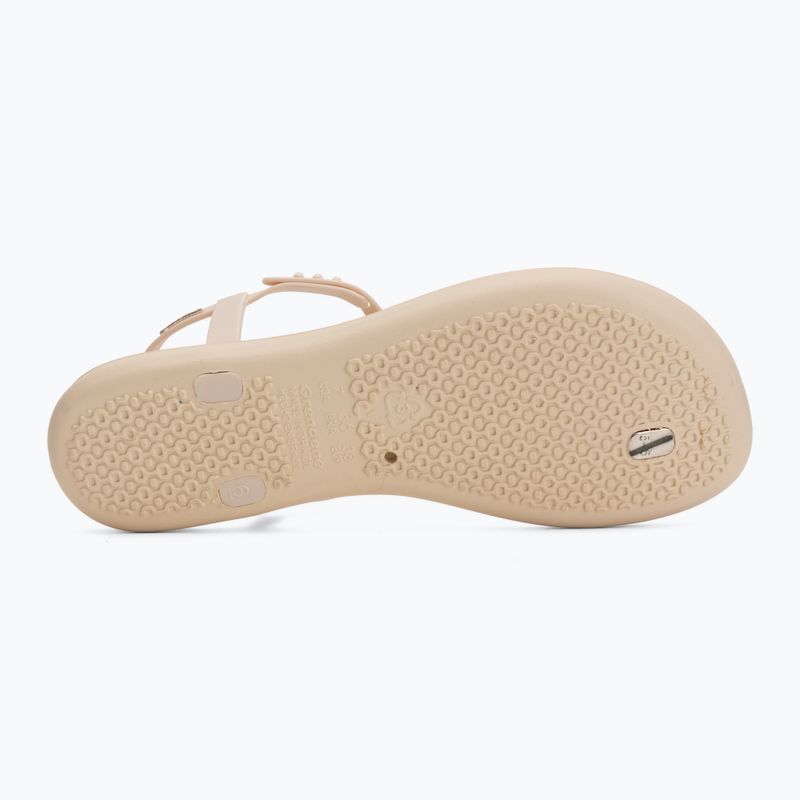 Women's sandals Ipanema Class Flora beige/gold 4