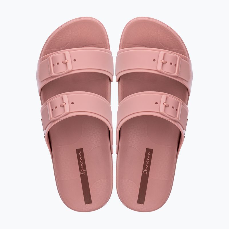 Women's slides Ipanema Leme Slide pink/brown 3