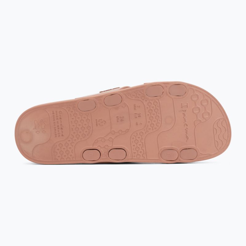 Women's slides Ipanema Leme Slide pink/brown 4