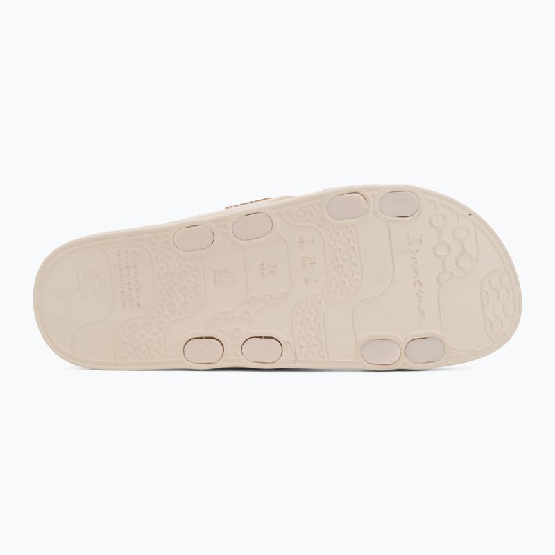 Women's slides Ipanema Leme Slide beige/black 4