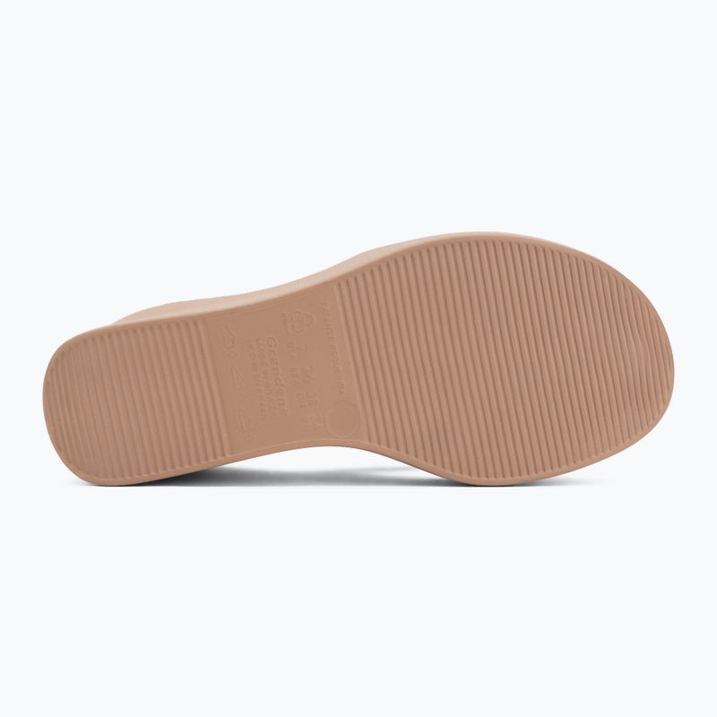 Women's slides Ipanema High Fashion II Slide brown/glitter/pink 4