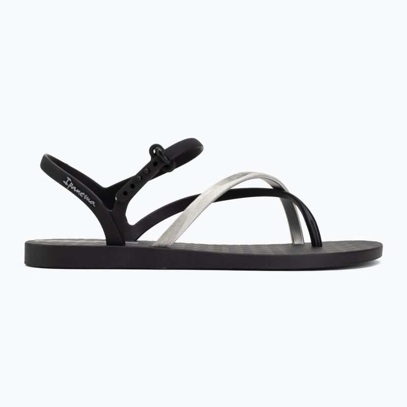 Women's sandals Ipanema Elegant black/silver 2