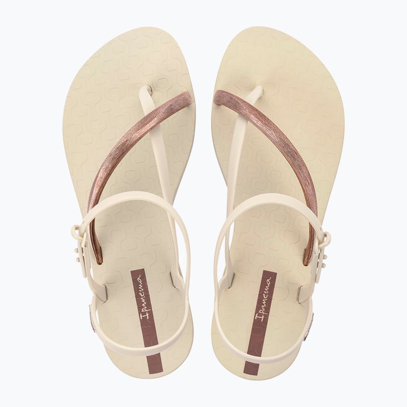 Women's sandals Ipanema Elegant beige/gold pink 2