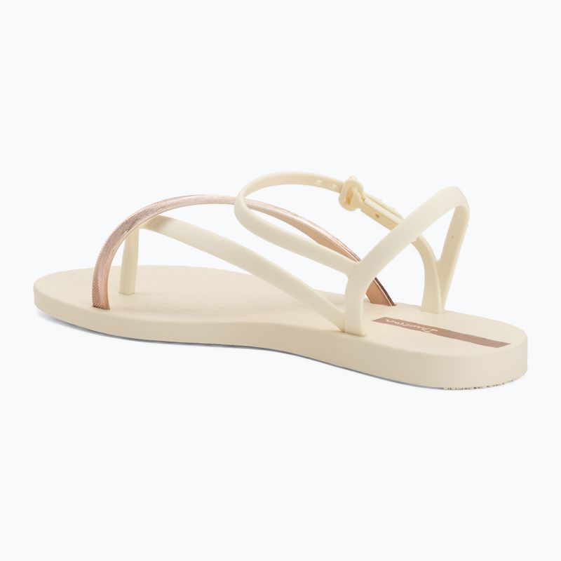 Women's sandals Ipanema Elegant beige/gold pink 3