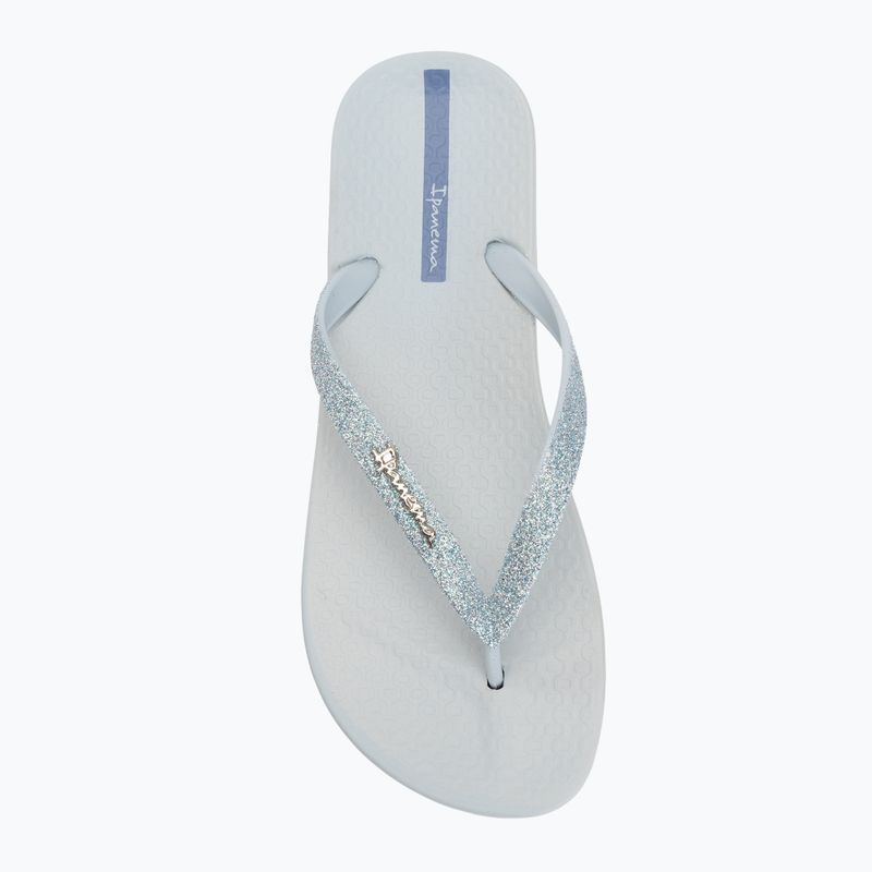 Women's flip-flops Ipanema Anatomica Lolita light blue/glitter blue 5