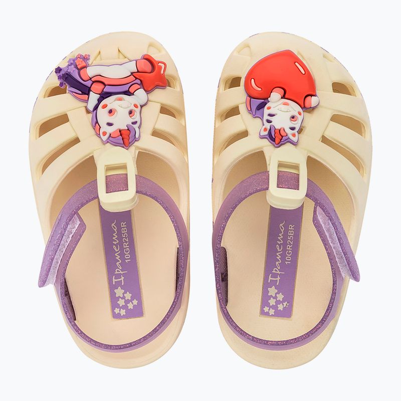 Children's sandals Ipanema Summer XVI beige/lilac 2
