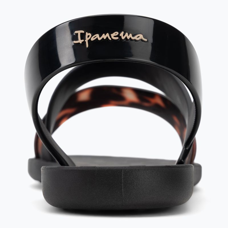 Women's sandals Ipanema Vibrant Sand black/turtle/beige 6