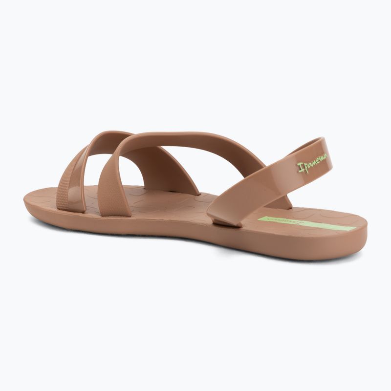 Women's sandals Ipanema Vibrant Sand brown/brown/green 3