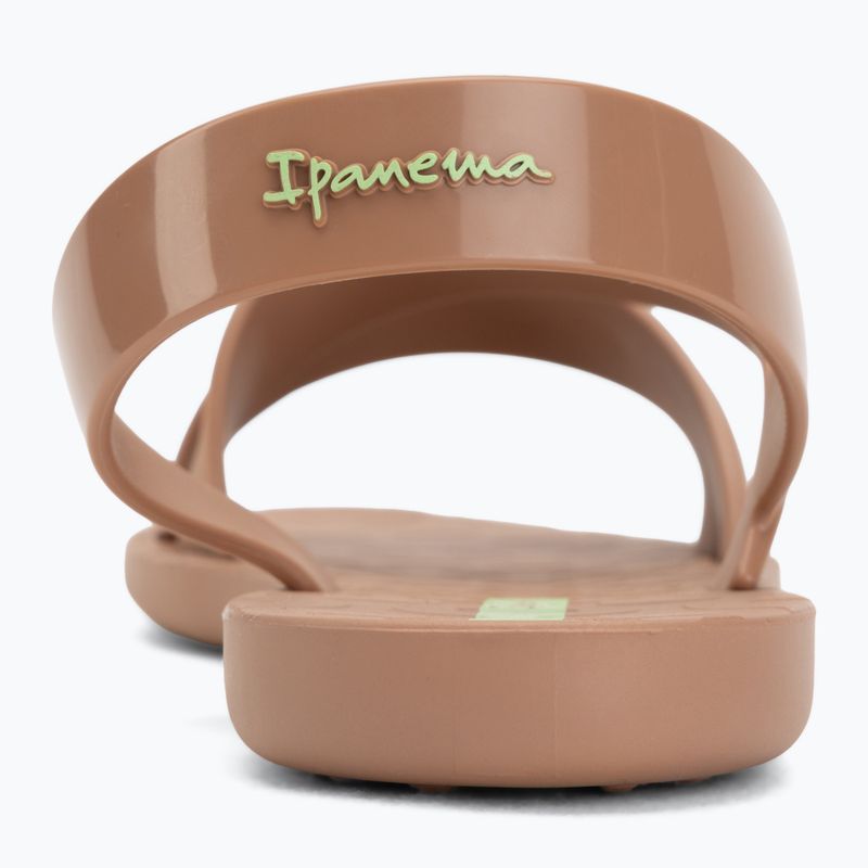Women's sandals Ipanema Vibrant Sand brown/brown/green 6