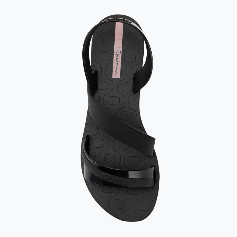 Women's sandals Ipanema Vibrant Sand black/black/pink 5