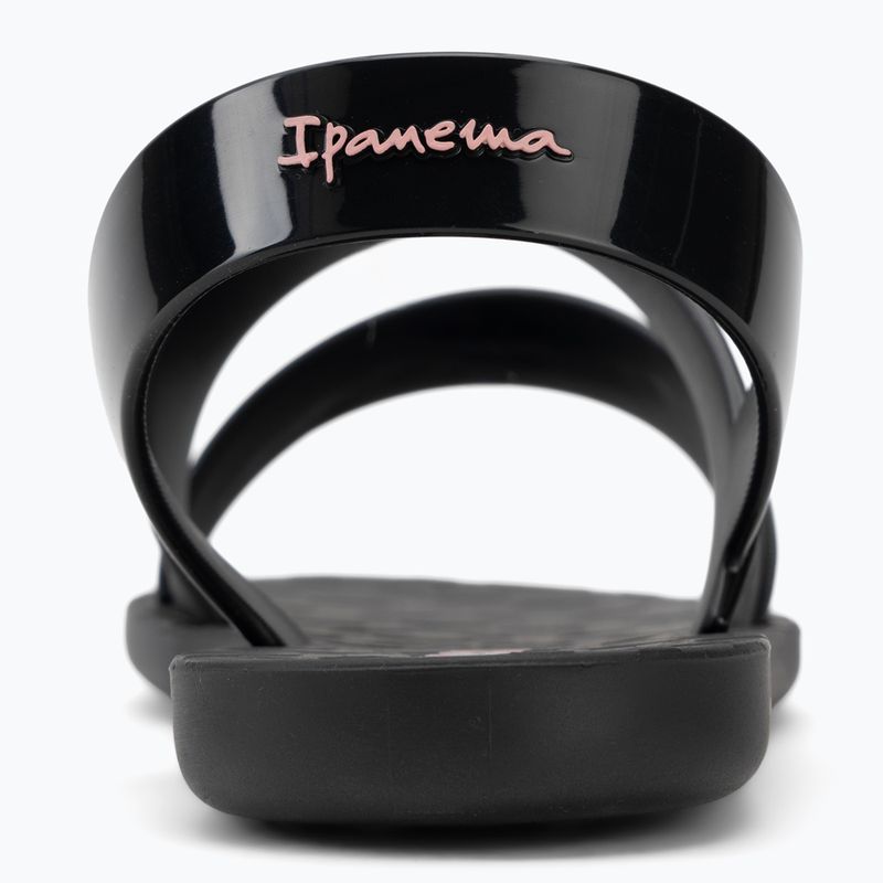Women's sandals Ipanema Vibrant Sand black/black/pink 6