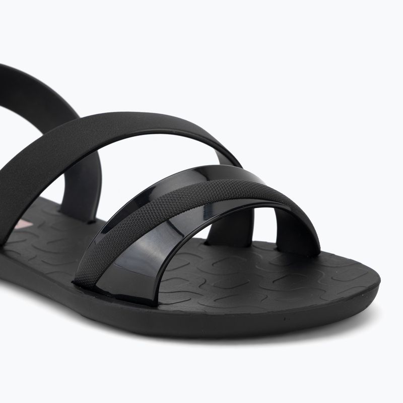 Women's sandals Ipanema Vibrant Sand black/black/pink 7