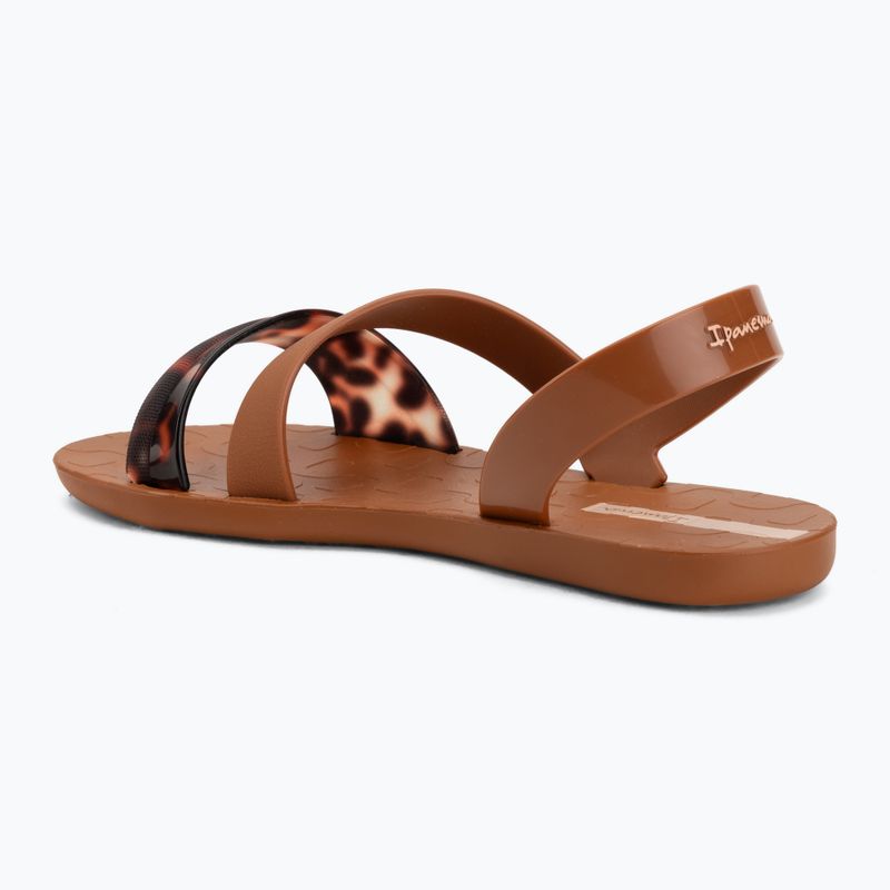 Women's sandals Ipanema Vibrant Sand brown/turtle/beige 3