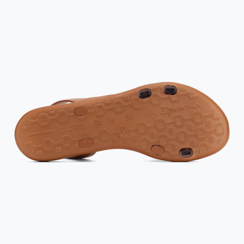 Women's sandals Ipanema Vibrant Sand brown/turtle/beige 4