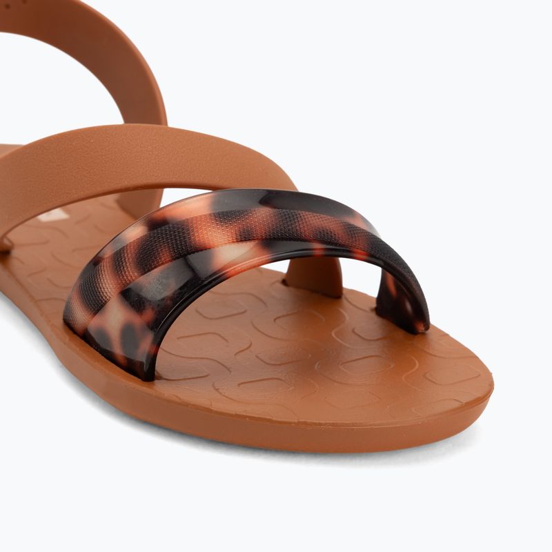 Women's sandals Ipanema Vibrant Sand brown/turtle/beige 7