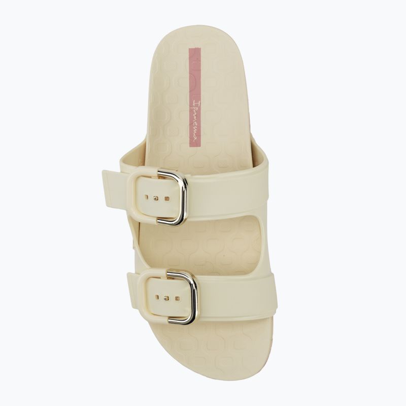 Women's slides Ipanema Shore beige/beige/pink 5