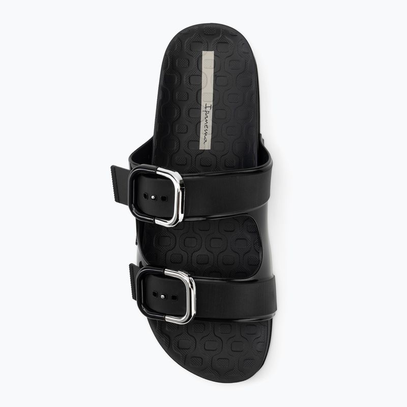 Women's slides Ipanema Shore black/black/beige 5