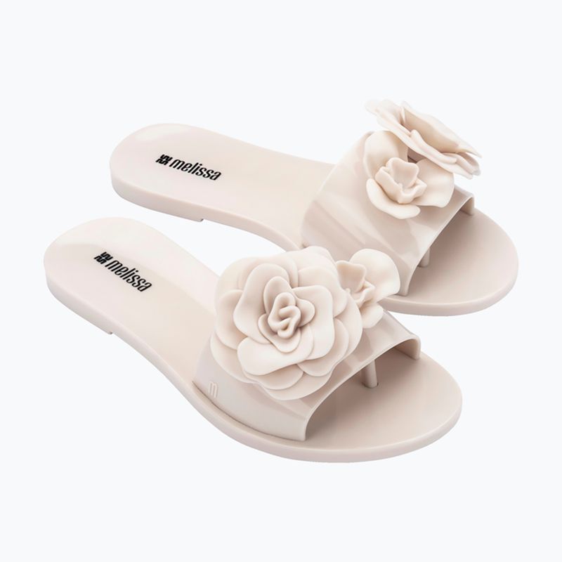Women's slides Melissa Babe Petals Ad beige 3