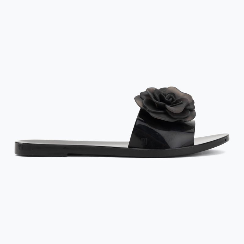 Women's slides Melissa Babe Petals Ad black 2