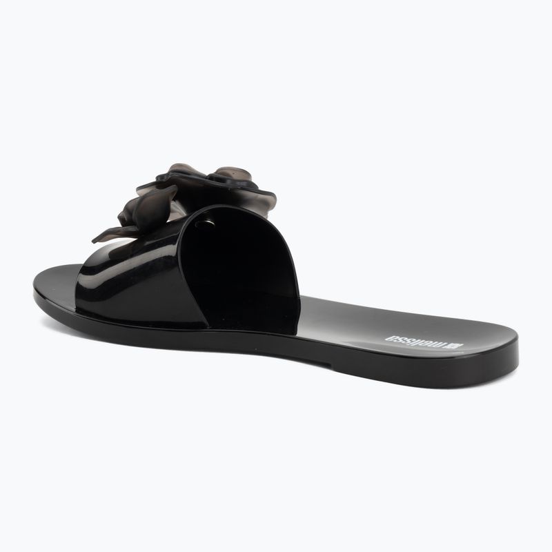 Women's slides Melissa Babe Petals Ad black 3