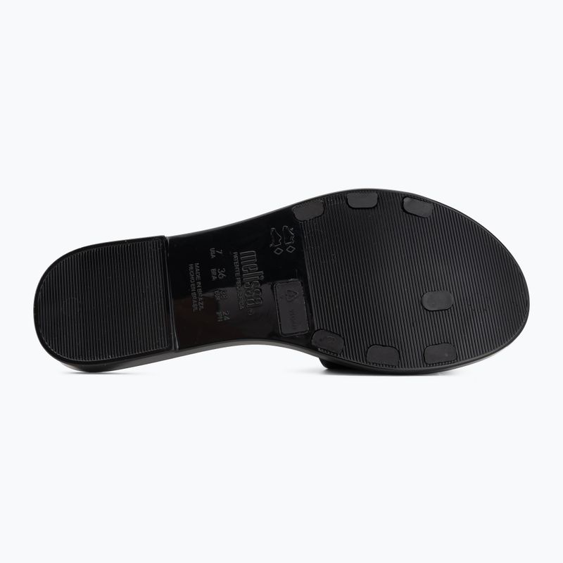 Women's slides Melissa Babe Petals Ad black 4