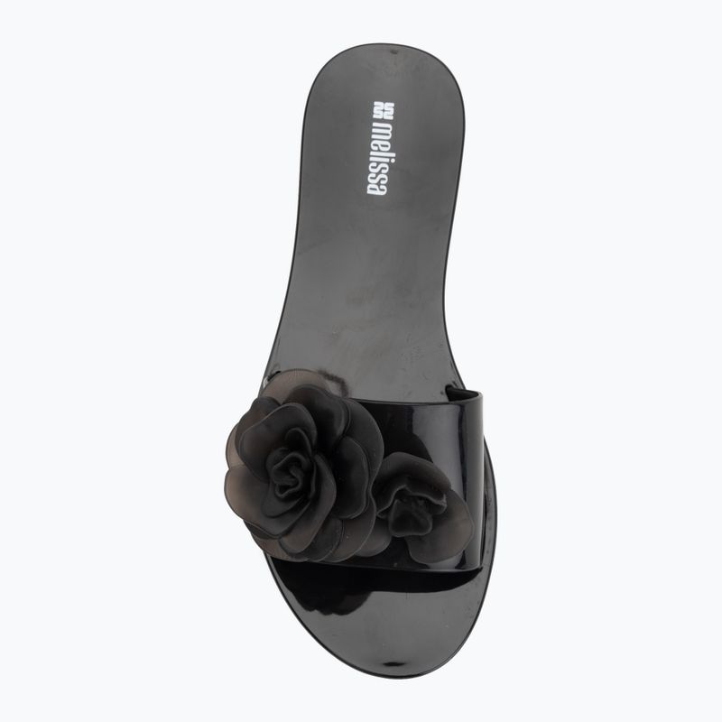 Women's slides Melissa Babe Petals Ad black 5