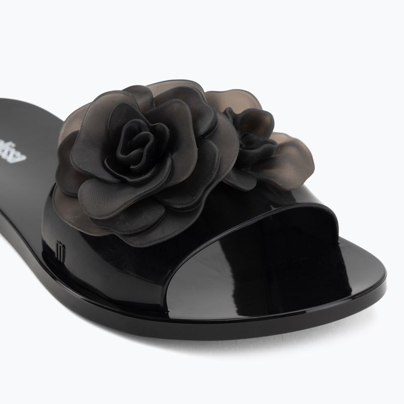 Women's slides Melissa Babe Petals Ad black 7