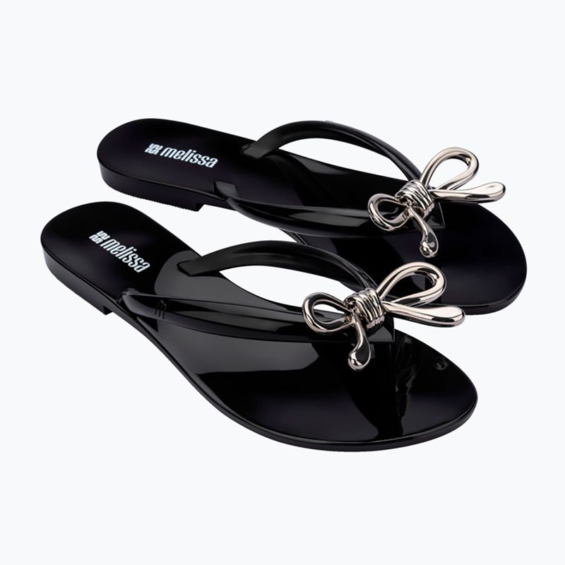 Women's flip-flops Melissa Harmonic Iris Ad black/silver 3