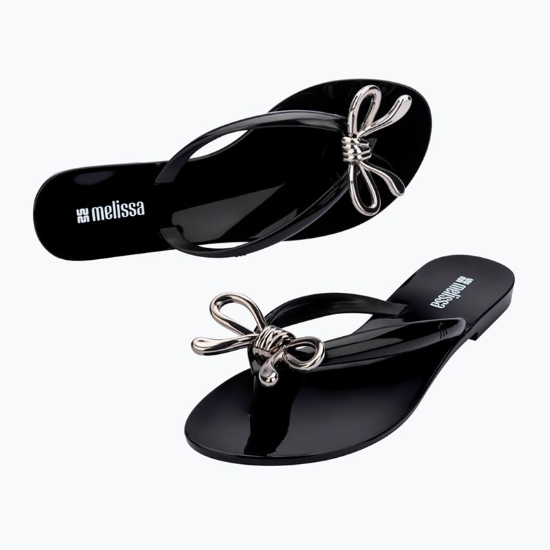 Women's flip-flops Melissa Harmonic Iris Ad black/silver 4