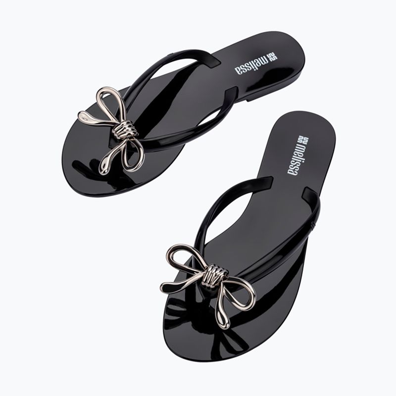 Women's flip-flops Melissa Harmonic Iris Ad black/silver 5