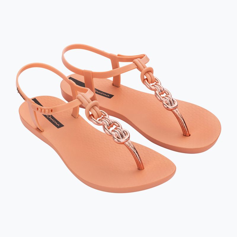 Ipanema Class Charm II pink/gold women's sandals 8