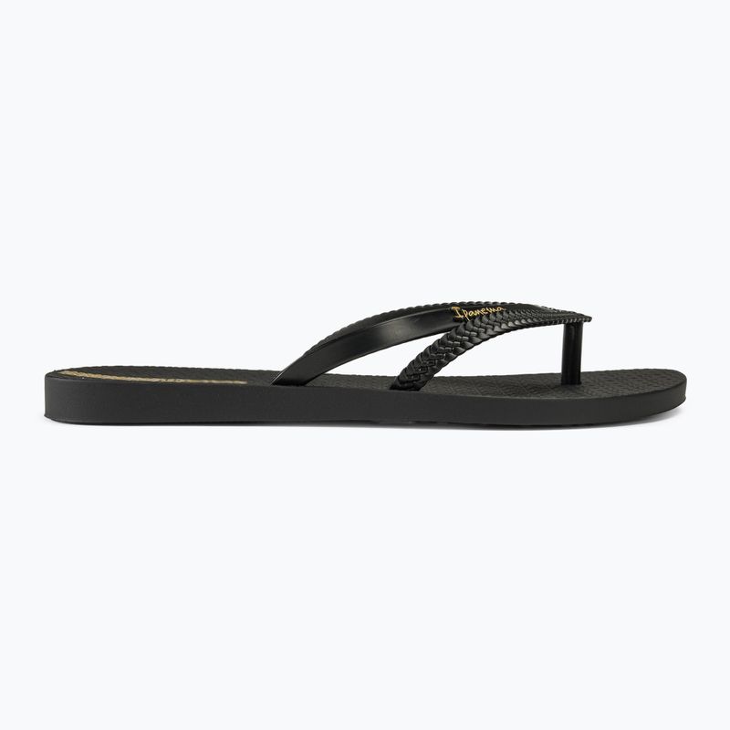 Ipanema Bossa black/black women's flip flops 2