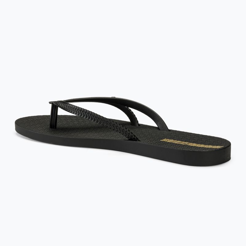 Ipanema Bossa black/black women's flip flops 3