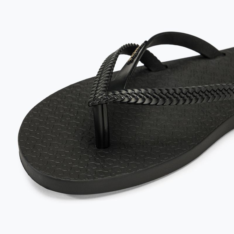 Ipanema Bossa black/black women's flip flops 7