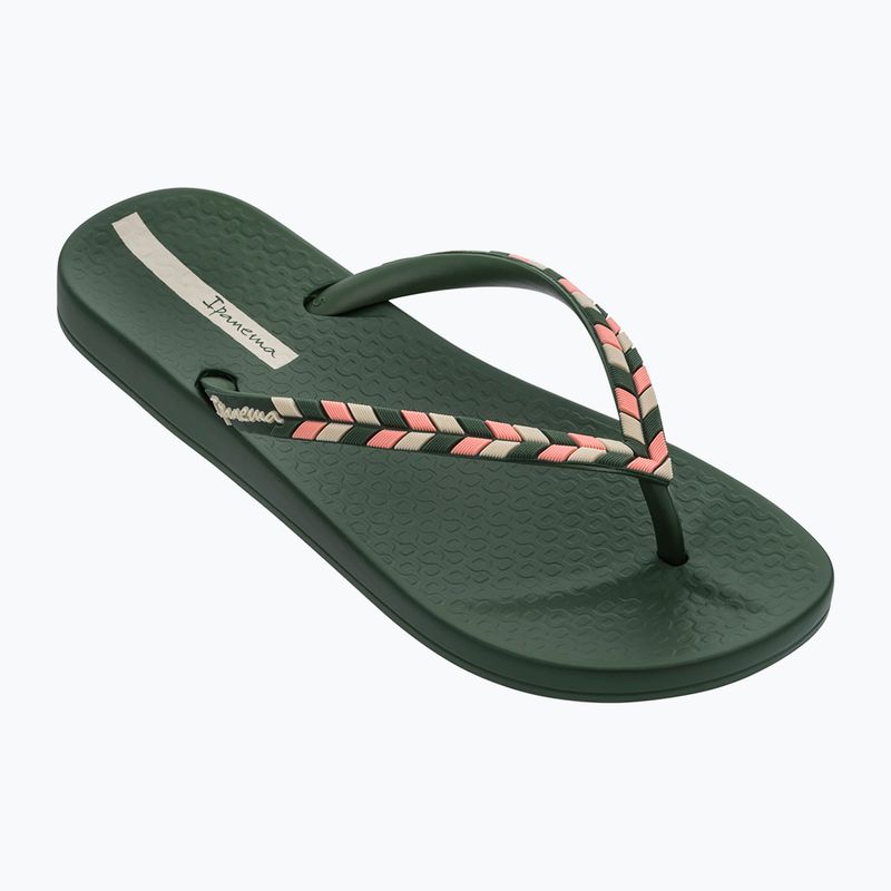 Women's Ipanema Anatomic Lov flip flops green 82769-22021 9