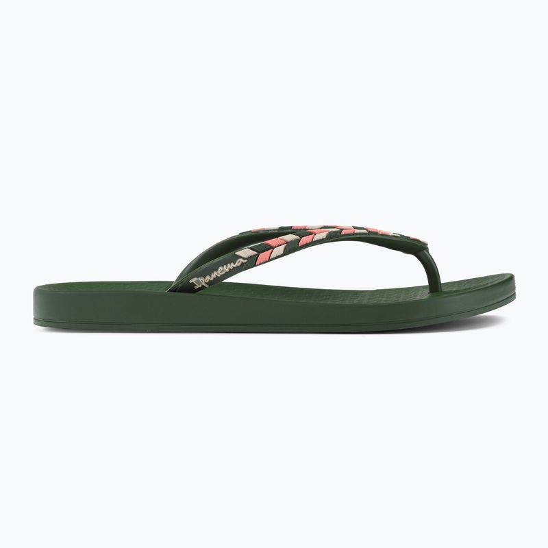 Women's Ipanema Anatomic Lov flip flops green 82769-22021 2