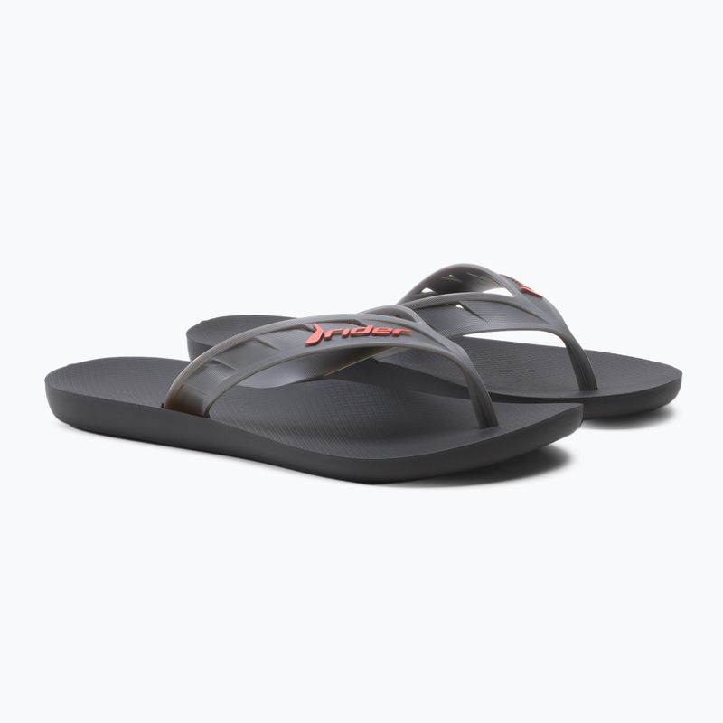 Men's RIDER Street AD flip flops black 11573-20743 4
