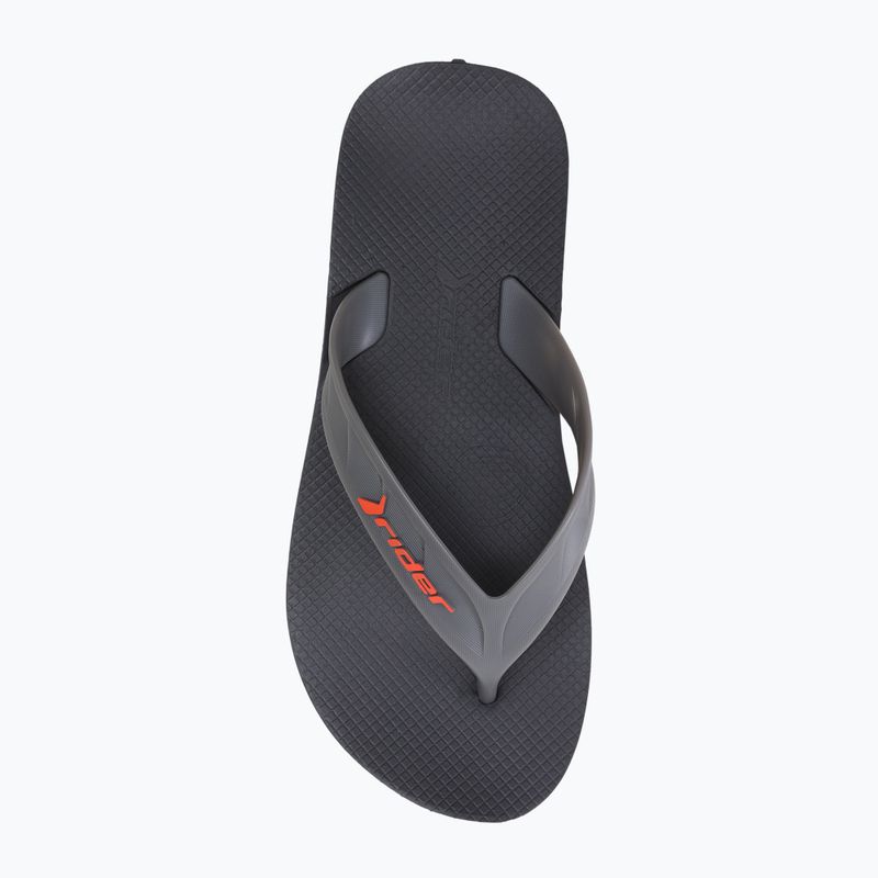 Men's RIDER Street AD flip flops black 11573-20743 6