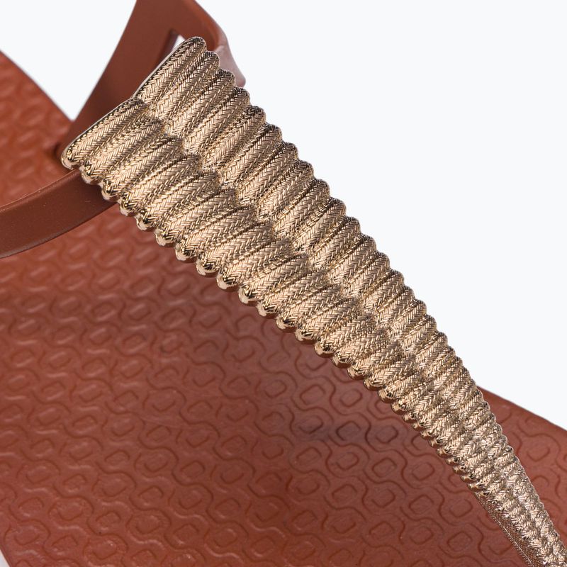 Ipanema Class Glam I brown women's sandals 82862-20093 7