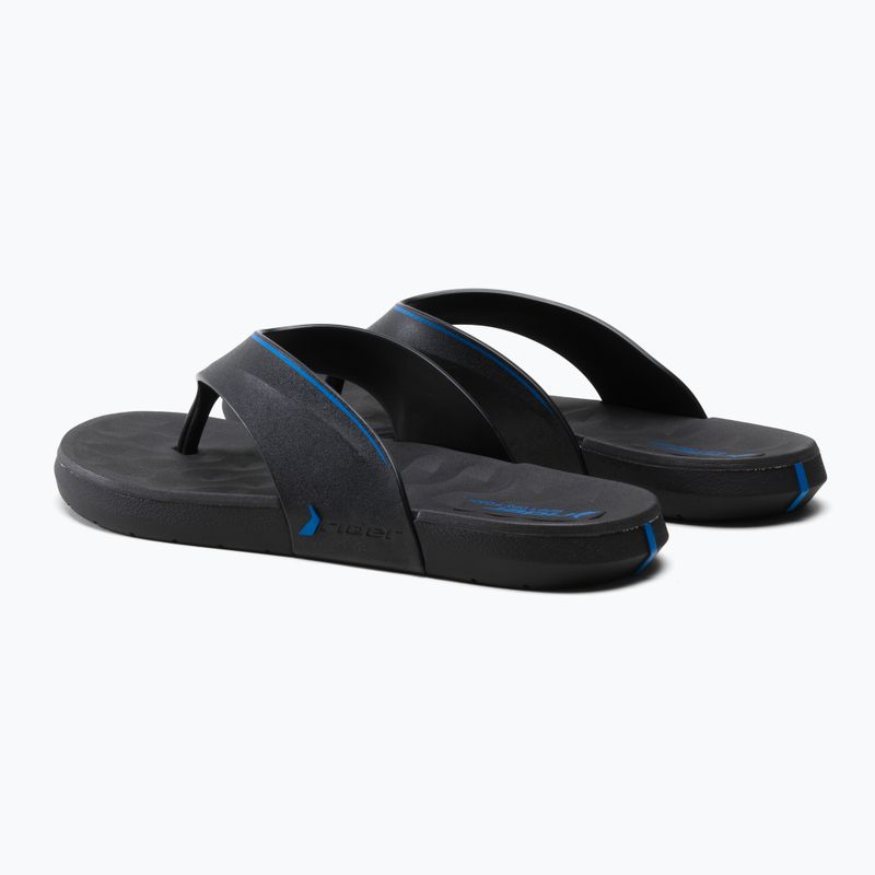 RIDER Men's Infinity IV Thong Flip Flops Black 83063-20766/ 3